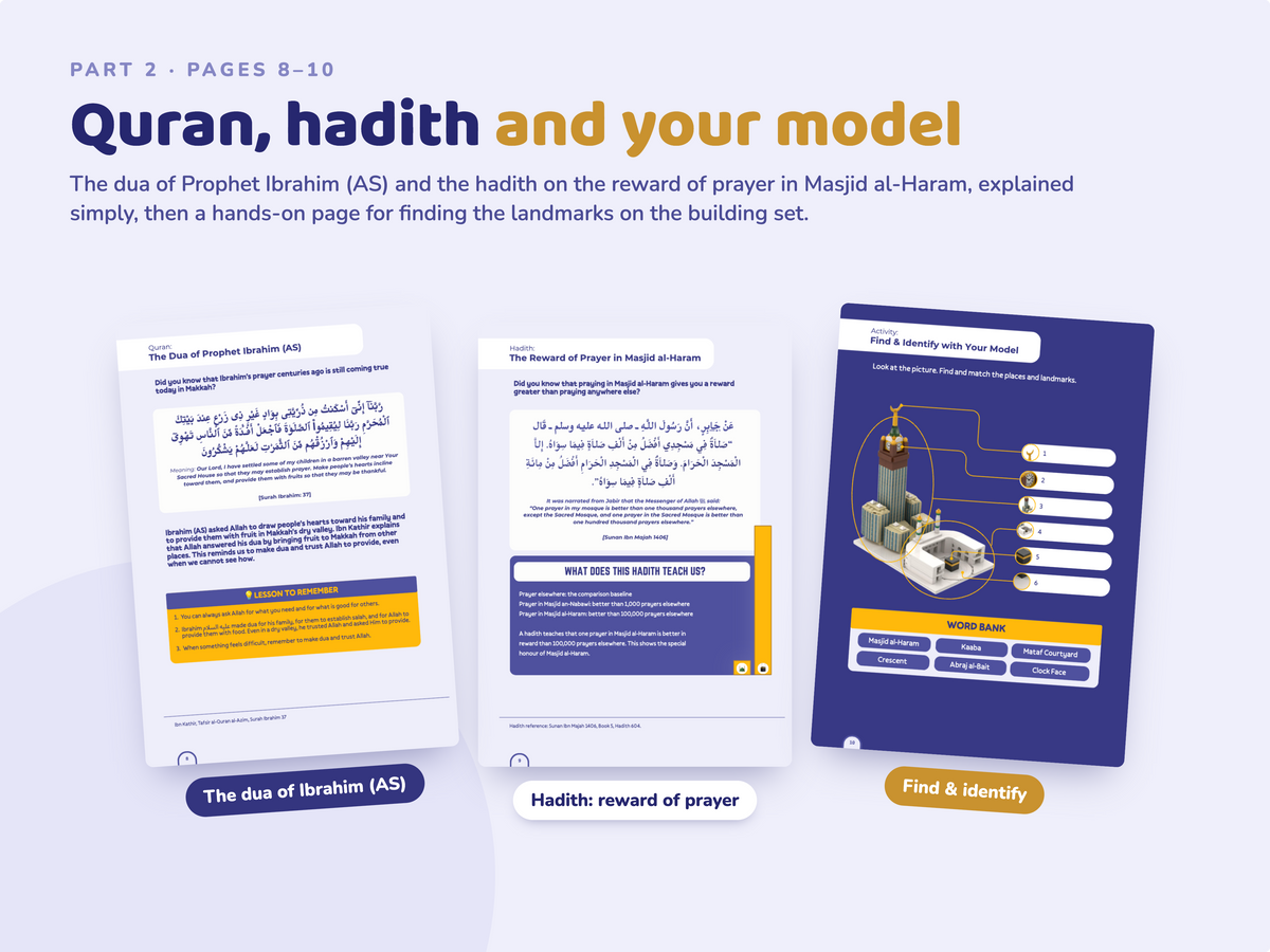 Makkah Building Set Learning Book