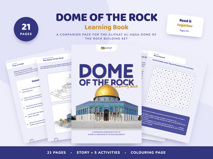 Al-Aqsa Dome of the Rock Building Set Learning Book