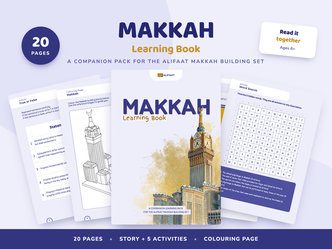 Makkah Building Set Learning Book