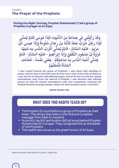 Al-Aqsa Dome of the Rock Companion Learning Pack - Digital PDF