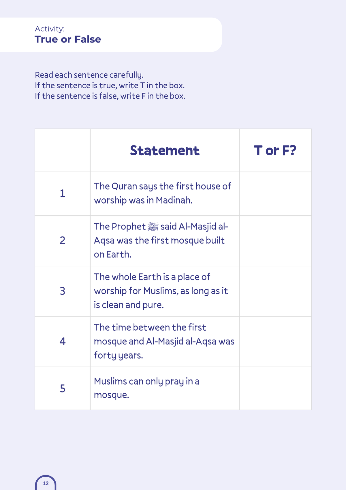 The Kaaba Companion Learning Pack - Digital PDF