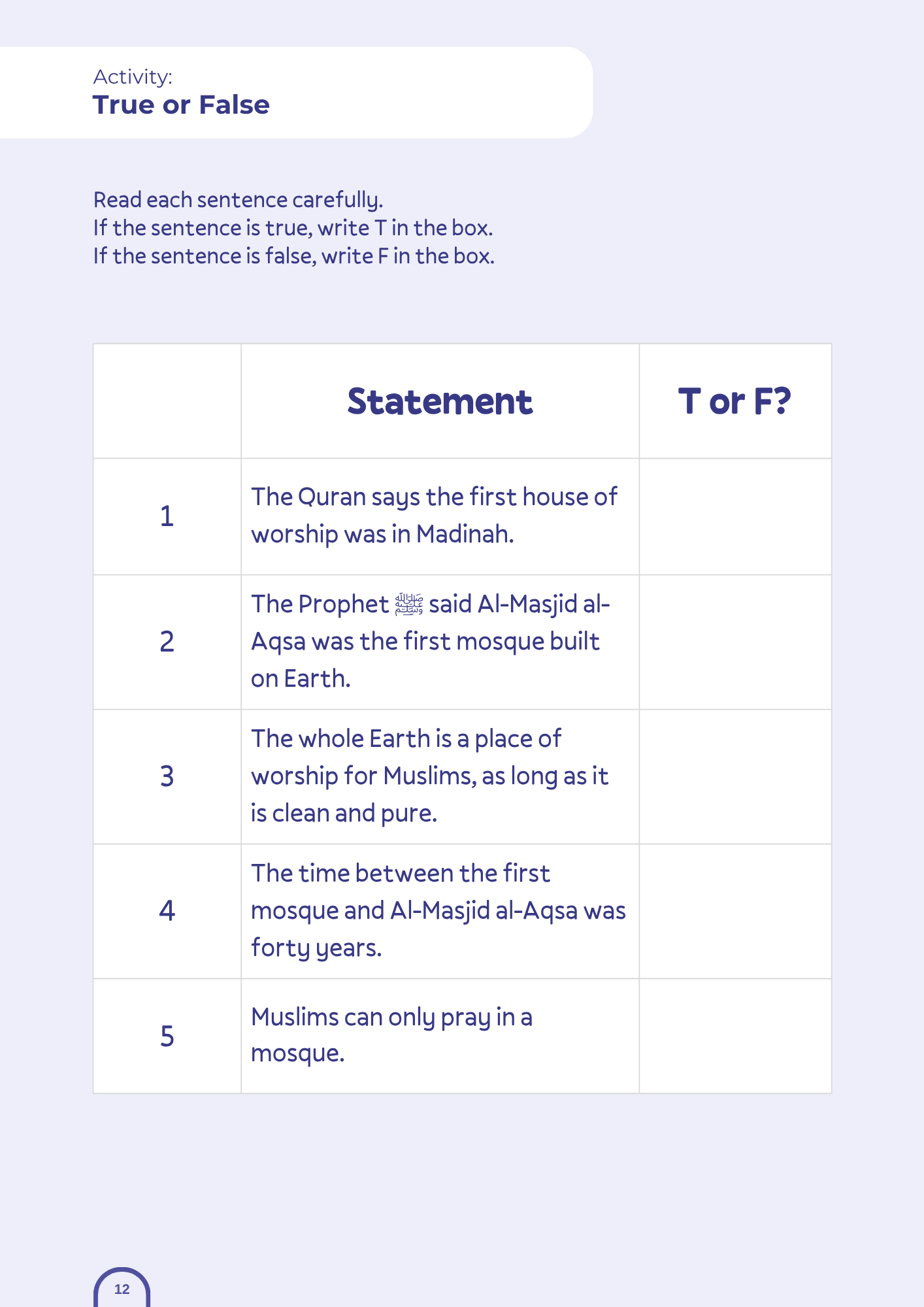 The Kaaba Companion Learning Pack - Digital PDF