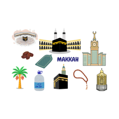 Makkah Sticker Sheet
