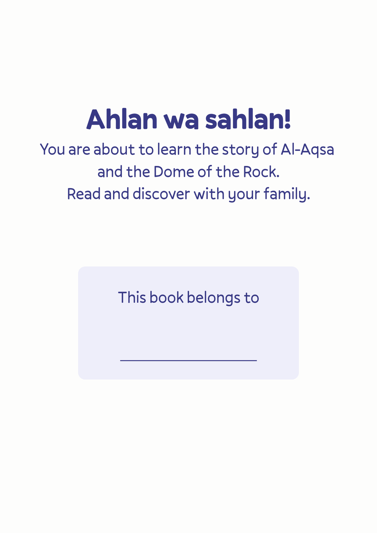 Al-Aqsa Dome of the Rock Companion Learning Pack - Digital PDF
