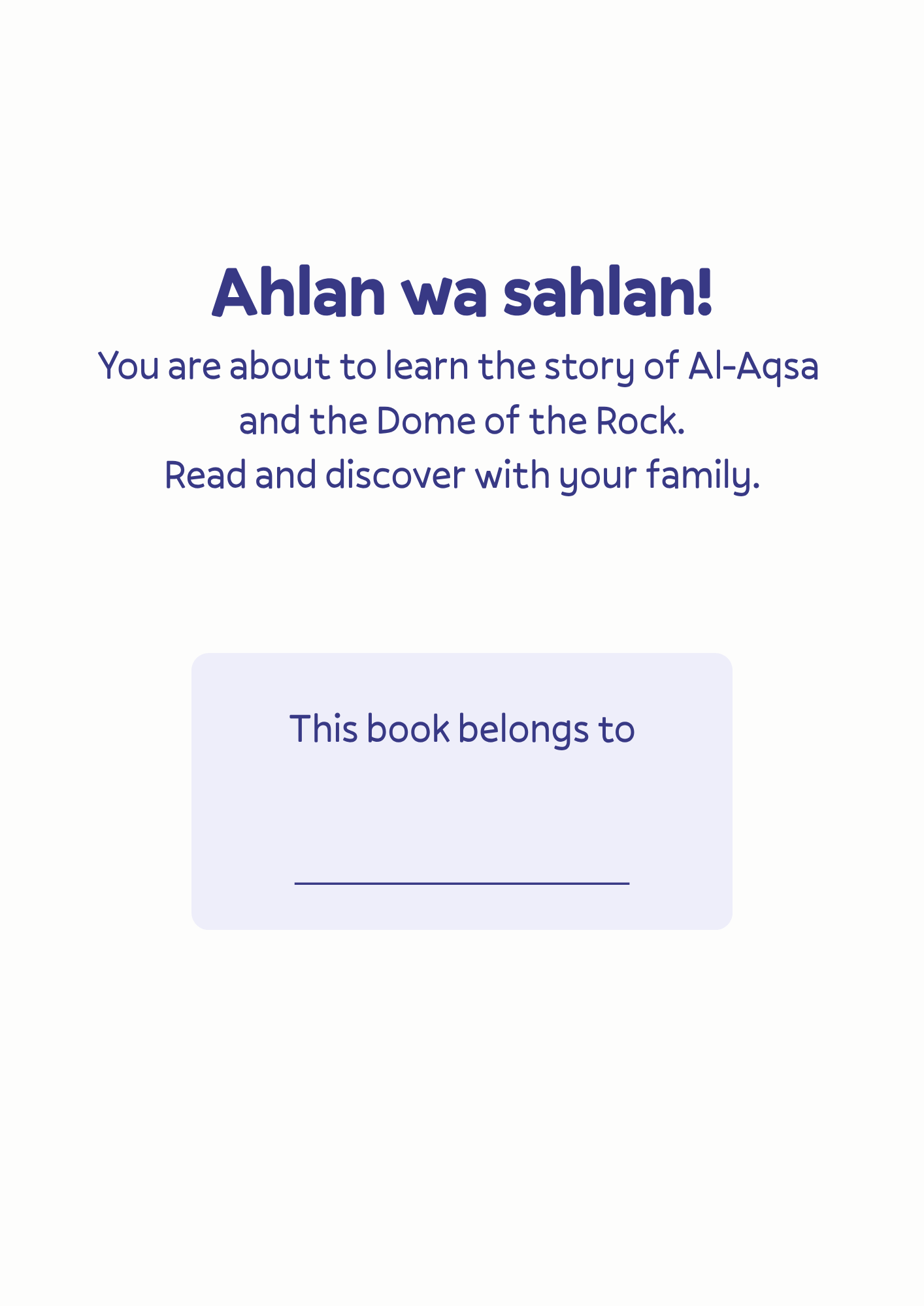 Al-Aqsa Dome of the Rock Companion Learning Pack - Digital PDF