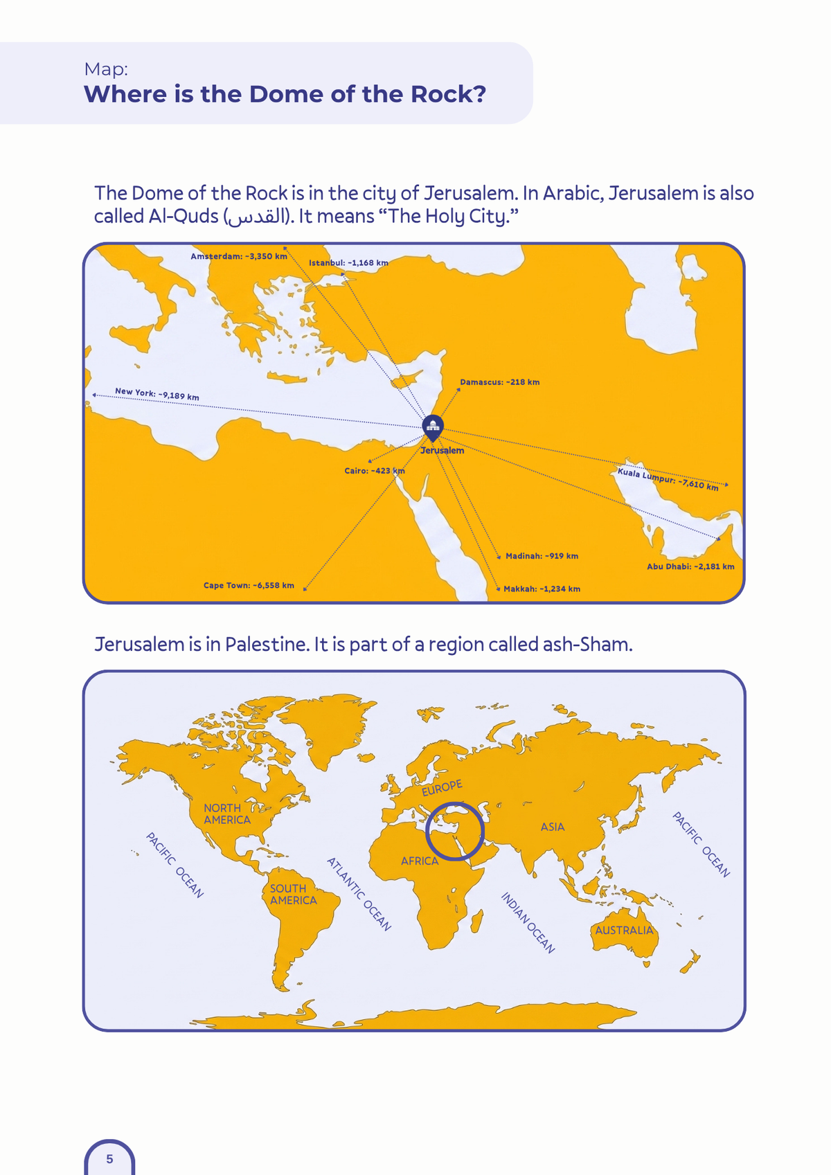 Al-Aqsa Dome of the Rock Companion Learning Pack - Digital PDF