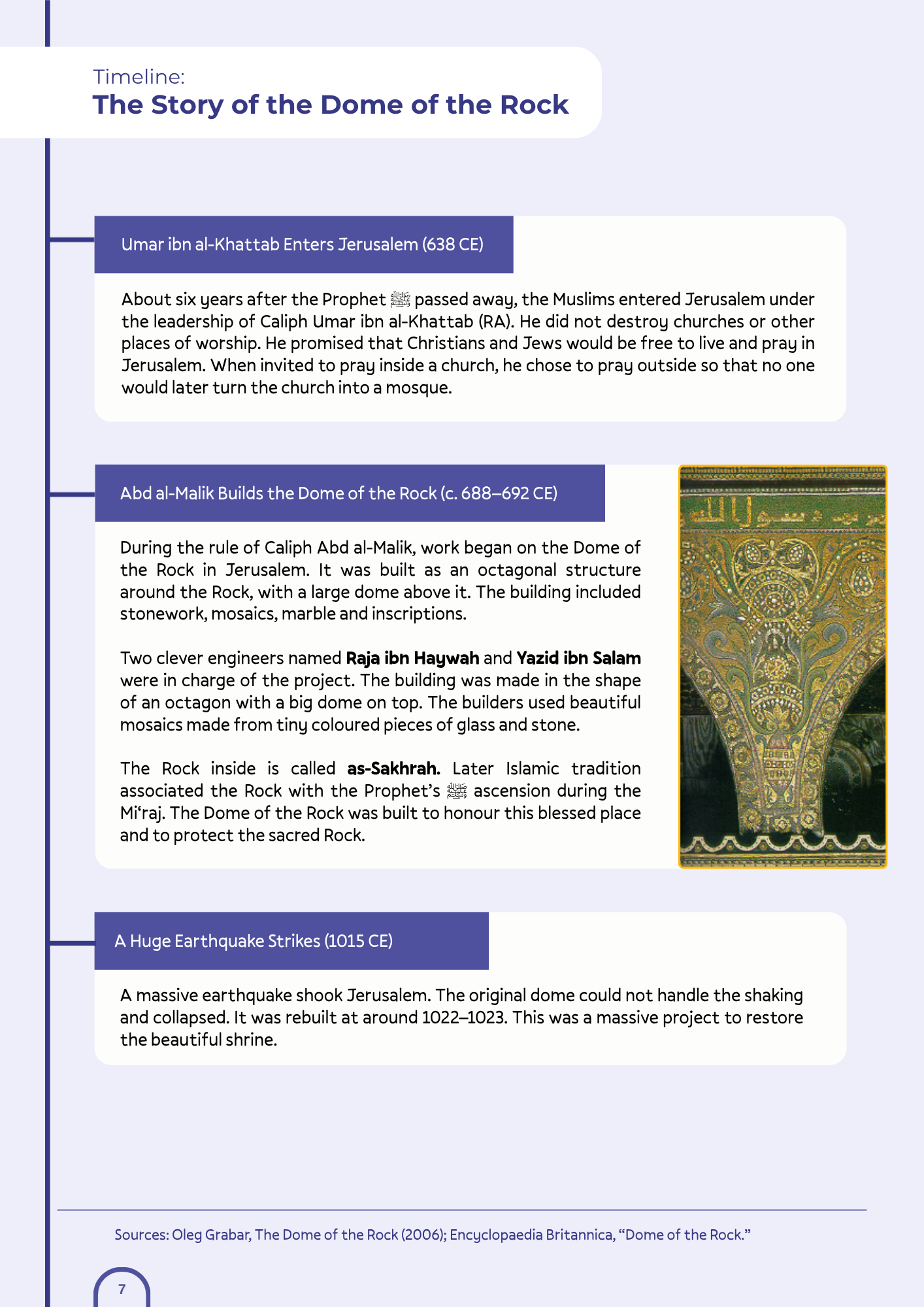 Al-Aqsa Dome of the Rock Companion Learning Pack - Digital PDF