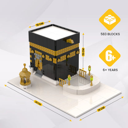 Kaaba building blocks LEGO compatible set dimensions and age